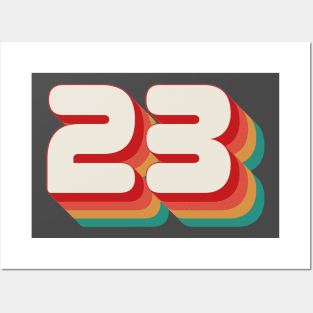 Number 23 Posters and Art